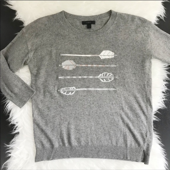 J. Crew Arrows Sweater - Picture 2 of 5